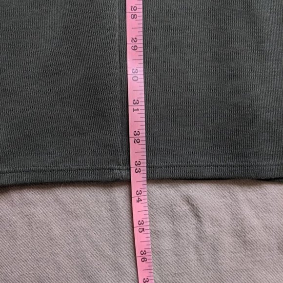 Zara dark green shift dress - Picture 8 of 9